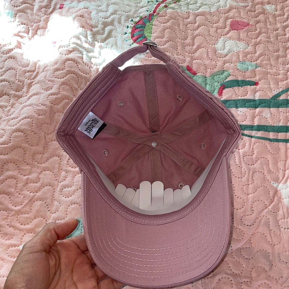 Charming Pink Disney Minnie Mouse Women's Cap - Picture 4 of 4